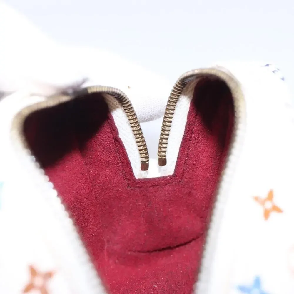 Louis Vuitton Monogram Multicolor Trousse Wapity White Pouch